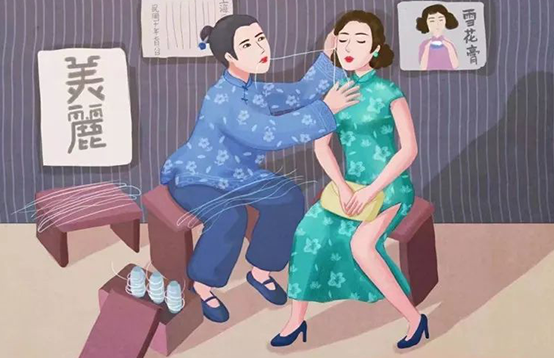 早期的脱毛方式，原来古人都是这样脱毛的